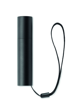 Logo trade promotional item photo of: Aluminium rechargeable torch